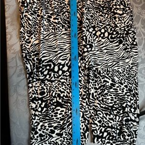 Animal Print Pants